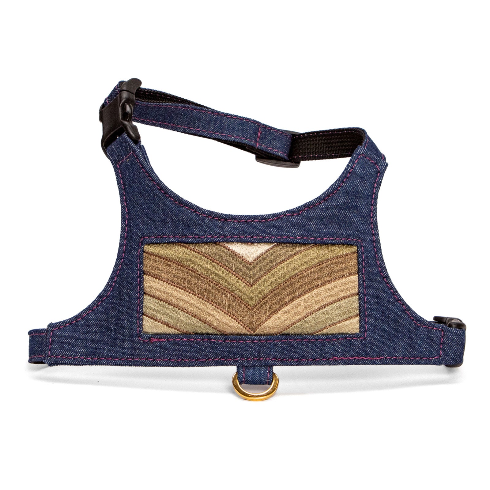Ripple Denim Vest Harness - Olive