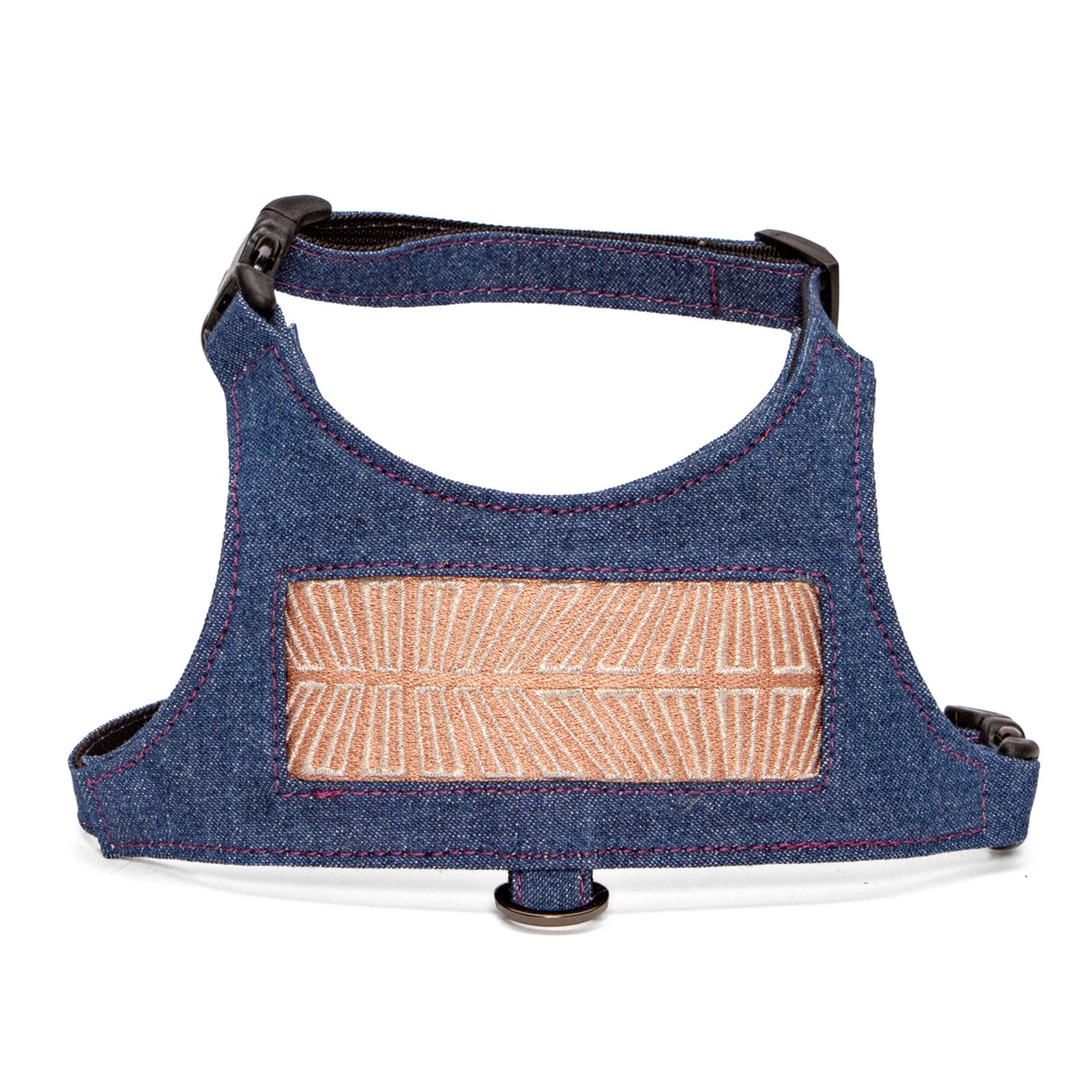 Chrysler Denim Vest Harness - Salmon
