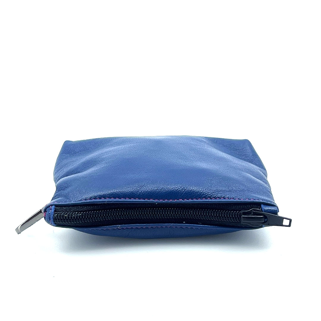 Sapphire Zip Clip Pochette by Lisa Rose by Design