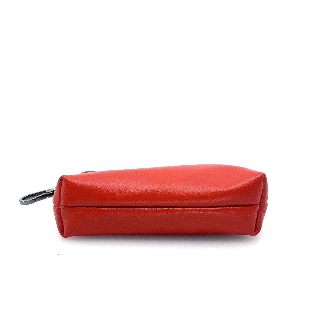 Tangerine Zip Clip Pochette by Lisa Rose by Design