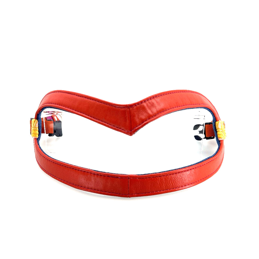 Arches Leather Step-Into my Heart Harness - Tangerine
