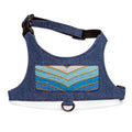 Sapphire Ripple Denim Vest Harness by Lisa Rose by Design