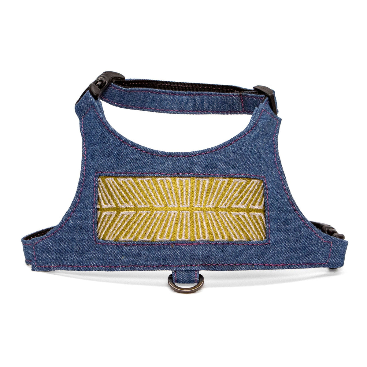 Avocado Chrysler Denim Vest Harness by Lisa Rose by Design