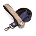 Light Gray & Silver Chrysler Denim Leash by Lisa Rose by Design