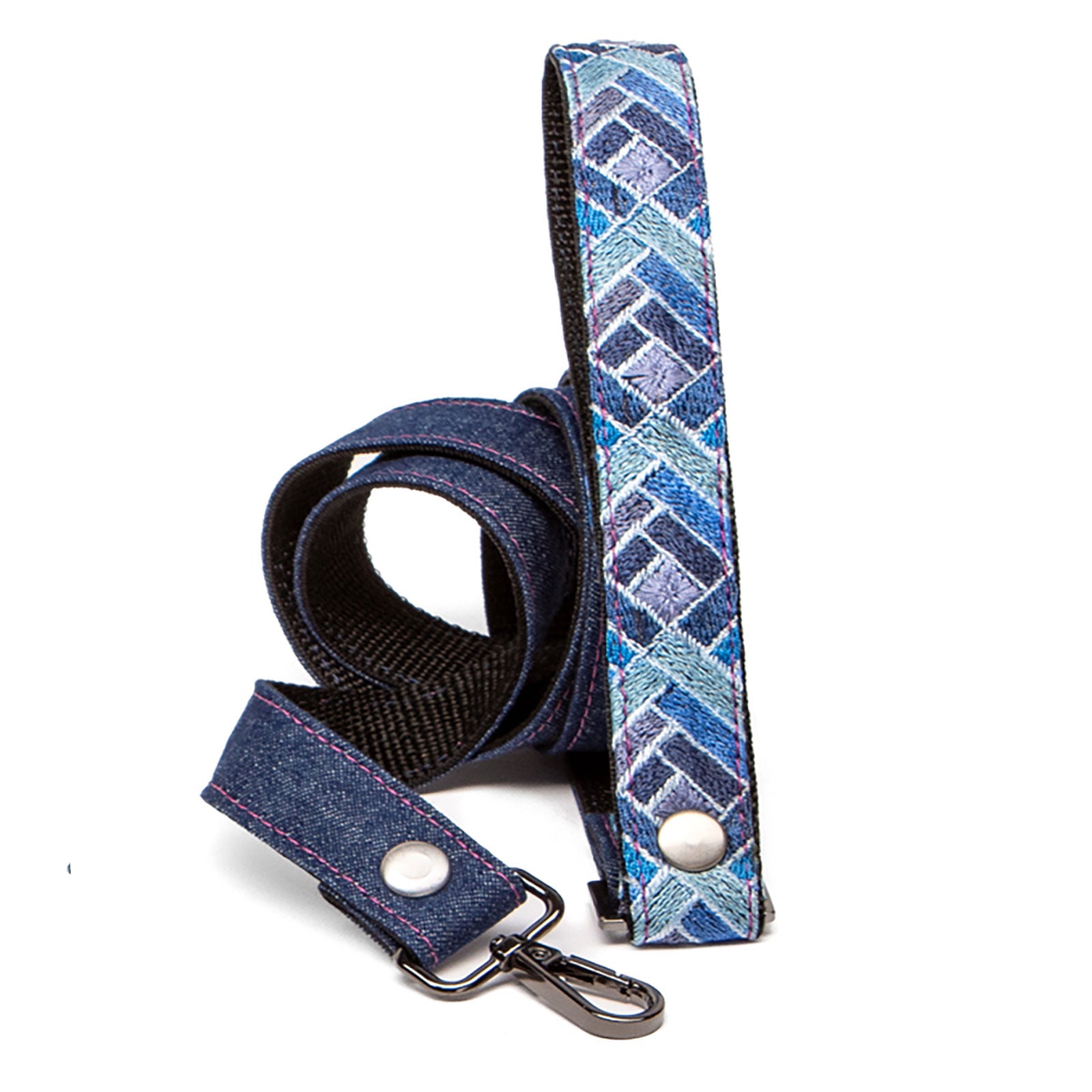Prism Denim Leash - Sapphire