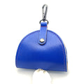 Sapphire Poo Taco Leather Waste Bag Holder by Lisa Rose by Design