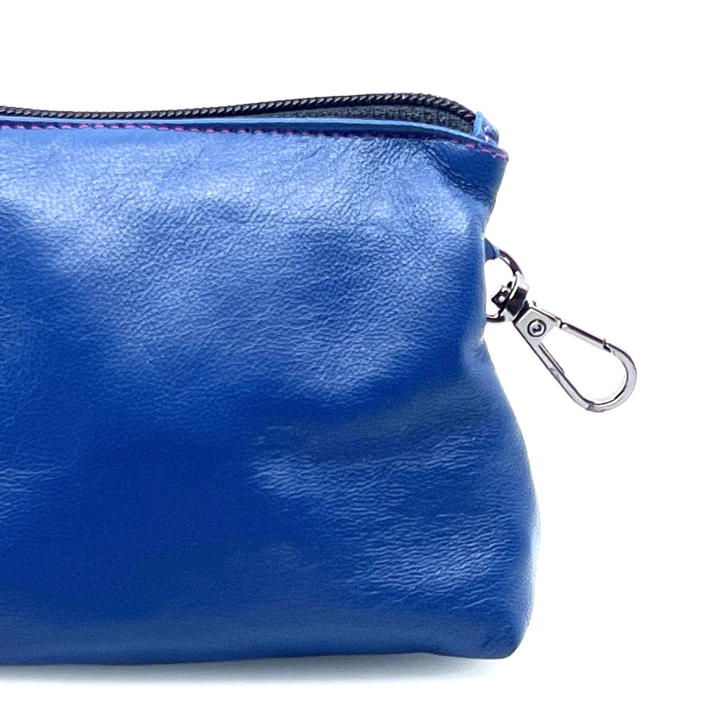 Sapphire Zip Clip Pochette by Lisa Rose by Design