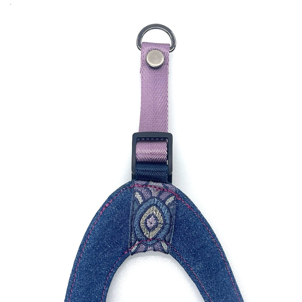 Sapphire Oculus Denim Step-Into my Heart Harness by Lisa Rose by Design