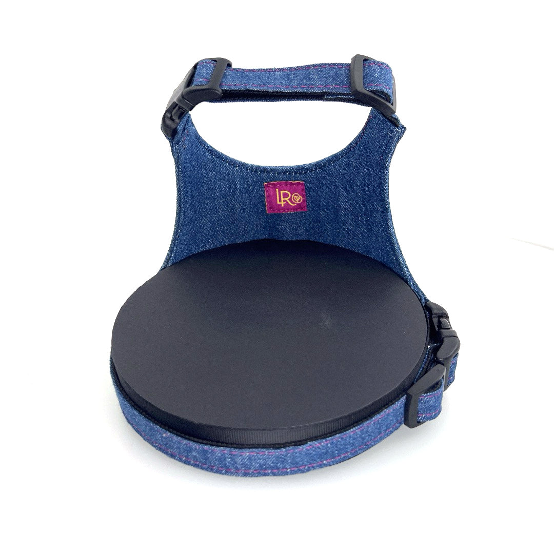 Chrysler Denim Vest Harness - Teal