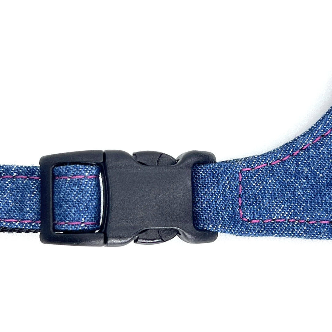 Chrysler Denim Vest Harness - Teal