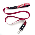 Ruby Cubic Leather & Nylon Leash by Lisa Rose by Design