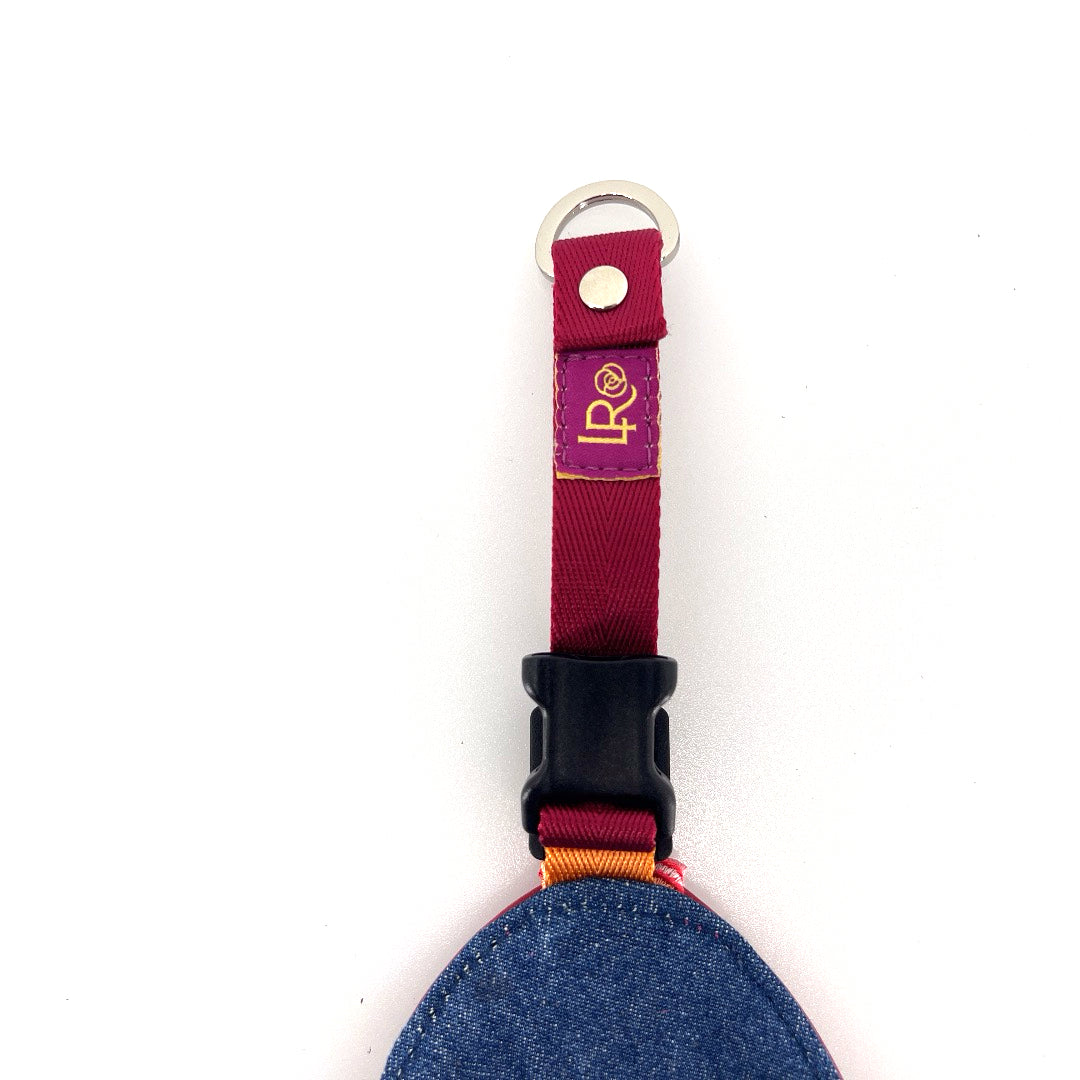 Arches  Leather Step-Into my Heart Harness - Ruby