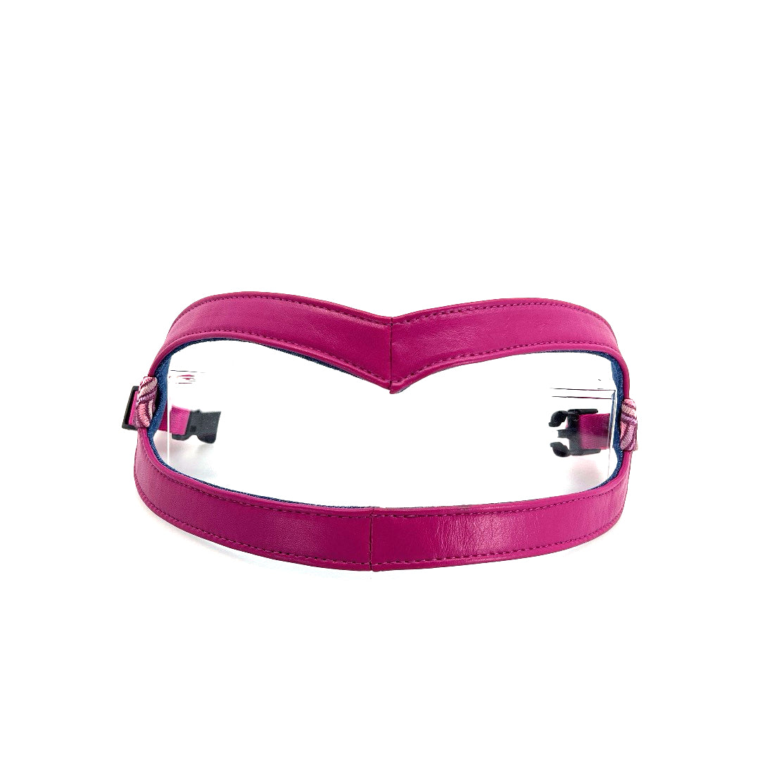 Arches Leather Step-Into my Heart Harness - Fushia