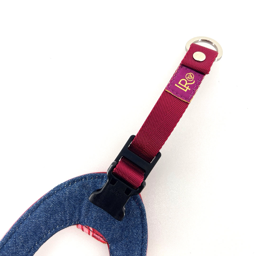 Arches  Leather Step-Into my Heart Harness - Ruby