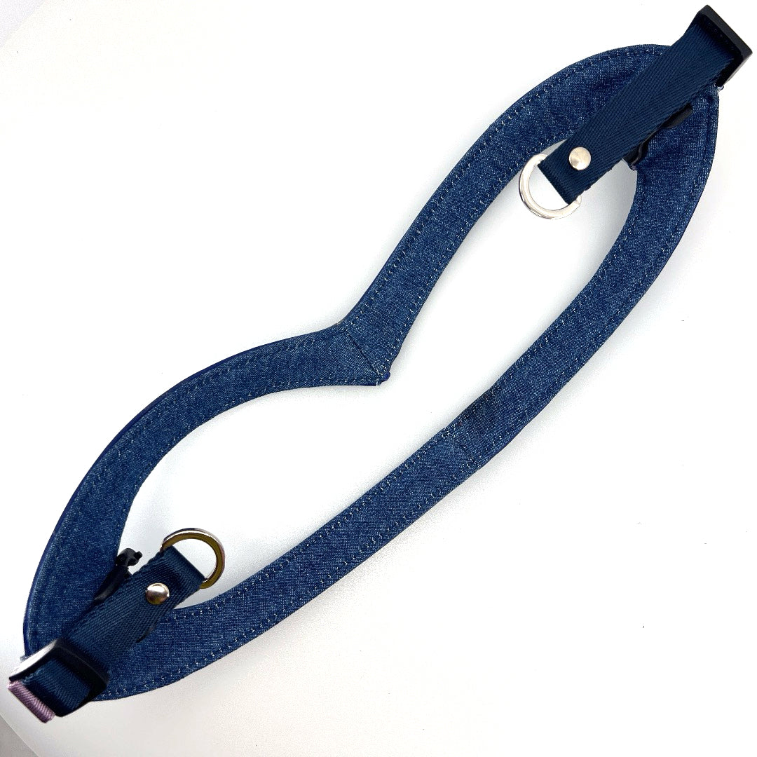 Sapphire Arches Leather Step-Into my Heart Harness by Lisa Rose by Design