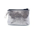 Silver Pebble Zip Clip Pochette by Lisa Rose by Design